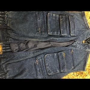 1980s Nuggets Denim Vest Size Medium